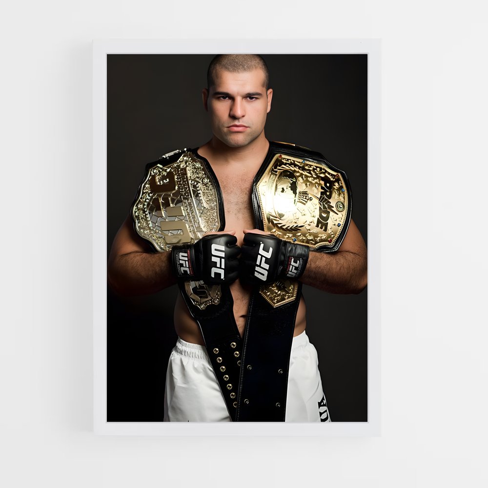 Poster Mauricio shogun – affiche MMA (vue 3)